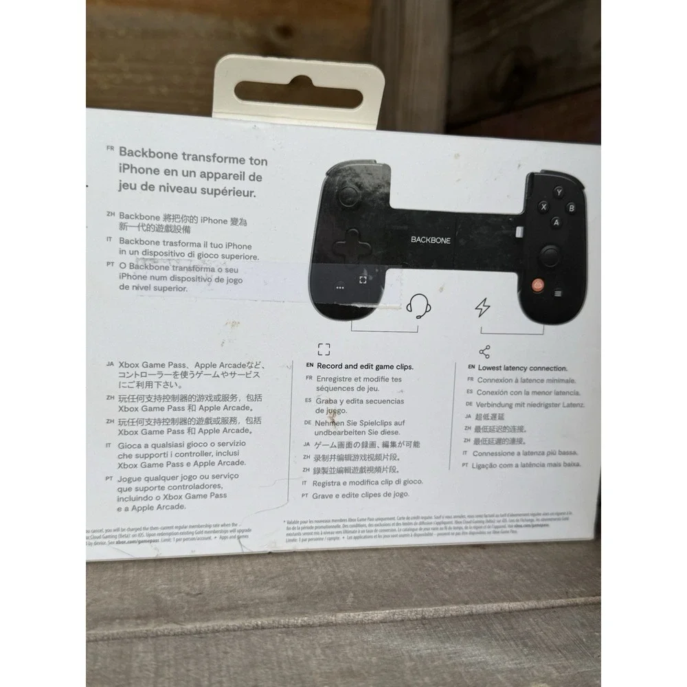 Backbone One For Xbox, iPhone Lightning, BB-02-B-X In‎ Open Box